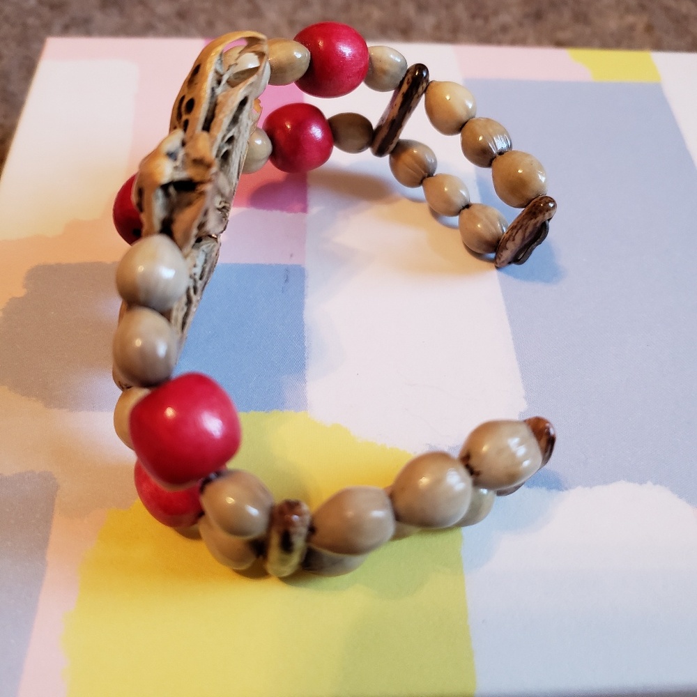 Beaded Cuff Bracelet - image 5